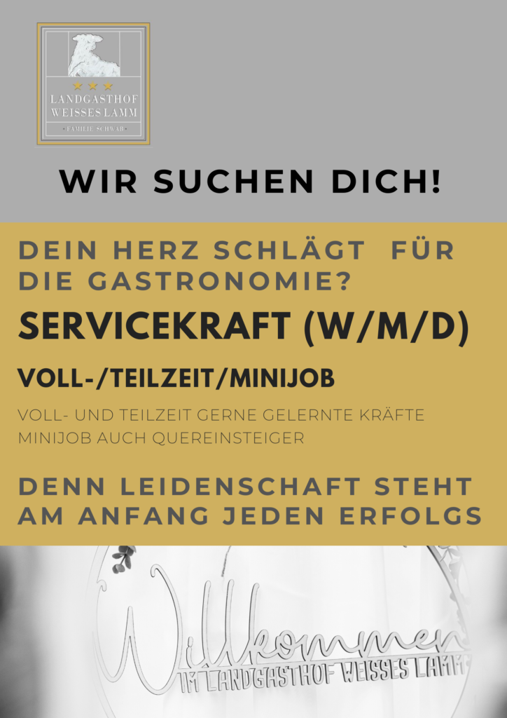 Jobangebot Servicekraft Nürnberger Land Vollzeit Teilzeit Minijob