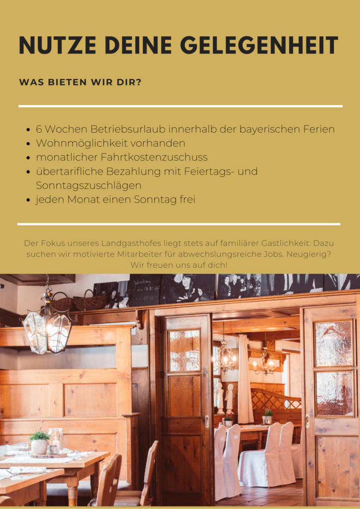 Jobangebot Servicekraft Nürnberger Land Vollzeit Teilzeit Minijob